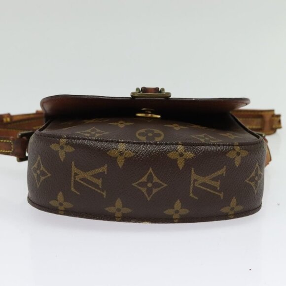 LOUIS VUITTON Monogram Saint Cloud PM Shoulder Bag M51244 LV Auth 140997 - Picture 6 of 16